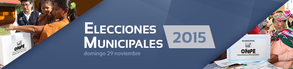 ELECCIONES MUNICIPALES 2015
