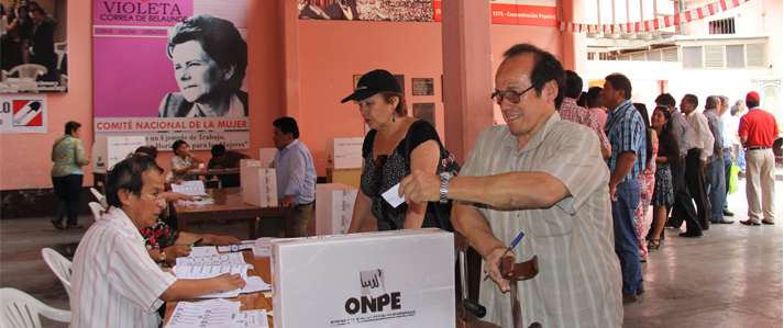 Acción Popular elige candidatos con asistencia Técnica de la ONPE