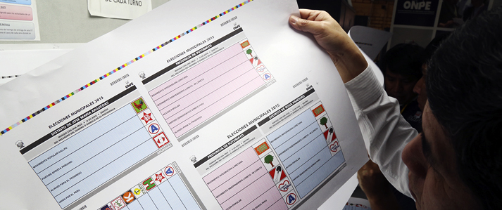ONPE imprime mas de 37 mil cedulas de sufragio para Elecciones municipales del 29 de noviembre 