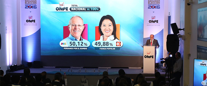 ONPE termino de procesar el 100 por ciento de actas de la Segunda Elección Presidencial