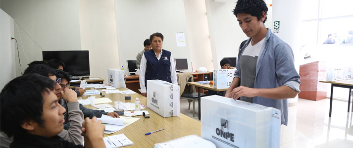 ONPE brindará asistencia Técnica a Elecciones en la Universidad Nacional Mayor de San Marcos