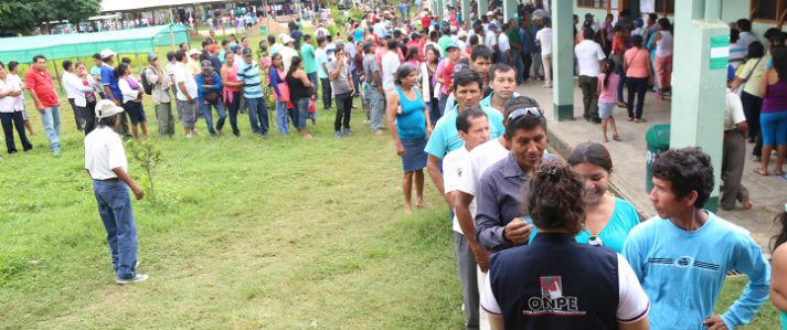 50 mil peruanos votarían en Elecciones Complementarias