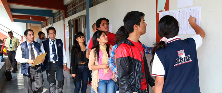 ONPE brinda asistencia Técnica a la Elección de autoridades de la Universidad La Cantuta