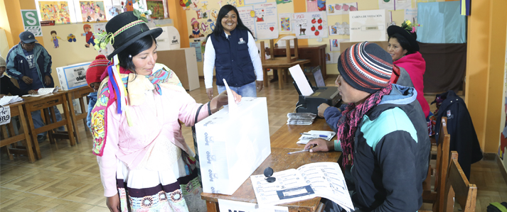 ONPE: Mas mujeres que hombres votaran en nuevo distrito ayacuchano de Pucacolpa