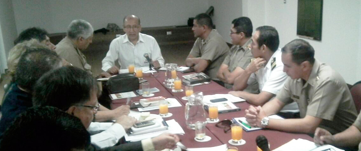 Jefe de ONPE coordino en Arequipa seguridad para el desarrollo de las Elecciones Generales 2016