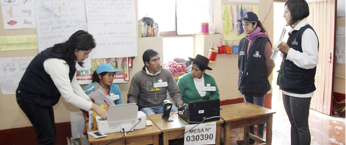 ONPE inicia primera jornada de Capacitación para miembros de mesa y electores en Pucacolpa