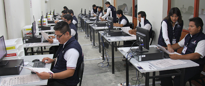 ONPE: Se redujo actas observadas en la Elección congresal
