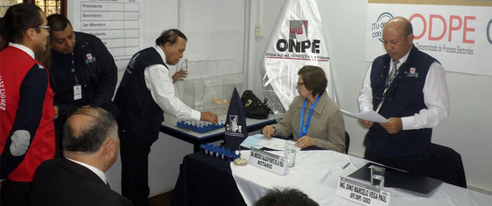 ONPE sorteo 186 miembros de mesa para la Consulta de Revocatoria en Apurimac, Puno y Cusco