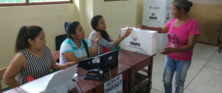 ONPE: Mesas de sufragio se instalaron al 100% en Ayacucho y Ucayali para las Elecciones Municipales