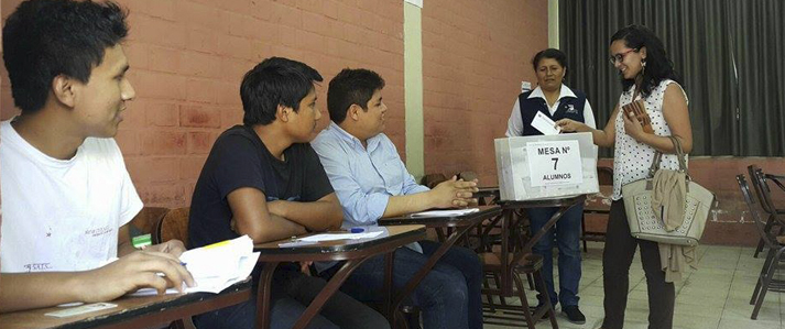 ONPE brinda asistencia Técnica a la Universidad Agraria La Molina en la Elección de sus nuevas autoridades