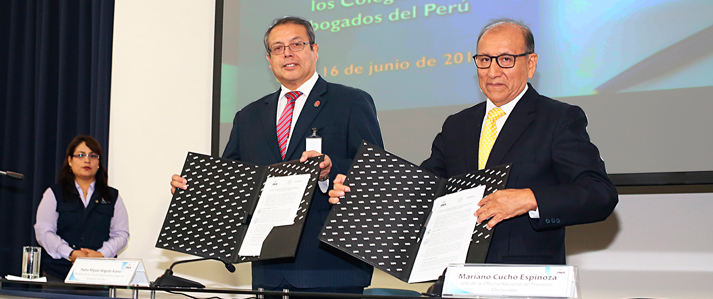 Elecciones de los colegios de abogados de todo el pais contaran con asistencia Técnica de la ONPE