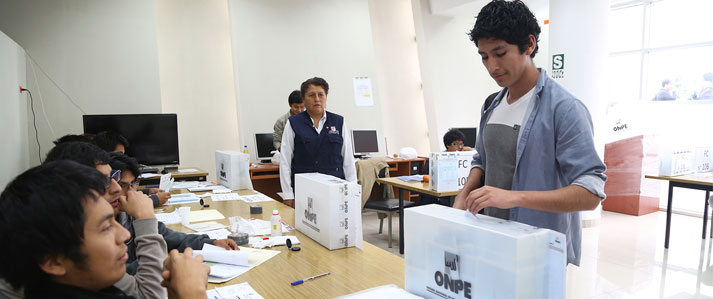 Cuatro universidades nacionales eligen nuevas autoridades con asistencia de la ONPE
