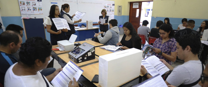 Elecciones Congresales 2020 Onpe Capacito A Miembros De Mesa A Nivel Nacional