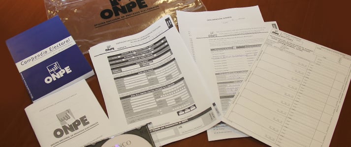 Un total de 190 solicitudes para la venta de kit electoral de revocatoria se presentan ante la ONPE