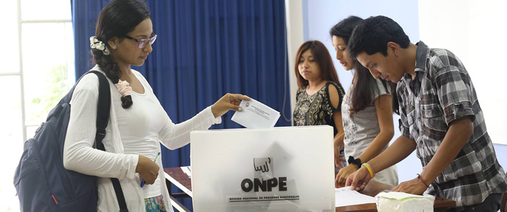 San Marcos se adecua a la Ley Universitaria con Elección que se realiza con asistencia de la ONPE