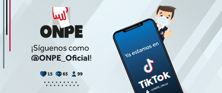 ONPE abre cuenta en TikTok para acercarse a nuevas audiencias 