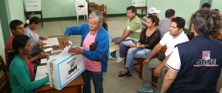 ONPE emite resultados de la nueva provincia de Putumayo al 100%