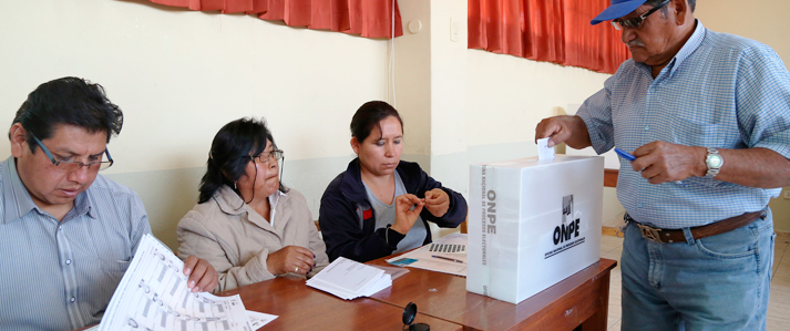 ONPE recuerda que las revocatorias ya no daran lugar a nuevas Elecciones 