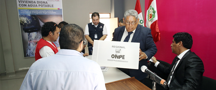 ONPE brinda asistencia Técnica a cuatro partidos para Elección de listas al Congreso y Parlamento Andino
