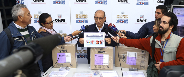 ONPE pide prudencia ante encuestas a boca de urna del domingo 05 de junio