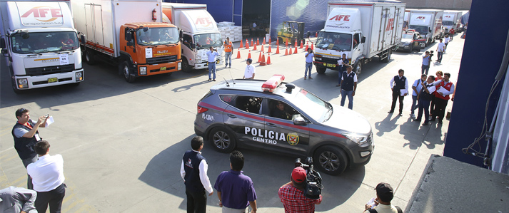 ONPE desplaza hacia el interior del pais el  material electoral para las Elecciones Generales del 10 de abril