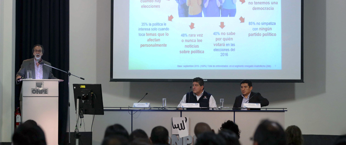 ONPE: Mas de 700 mil jovenes votaran por primera vez en las Elecciones Generales 2016