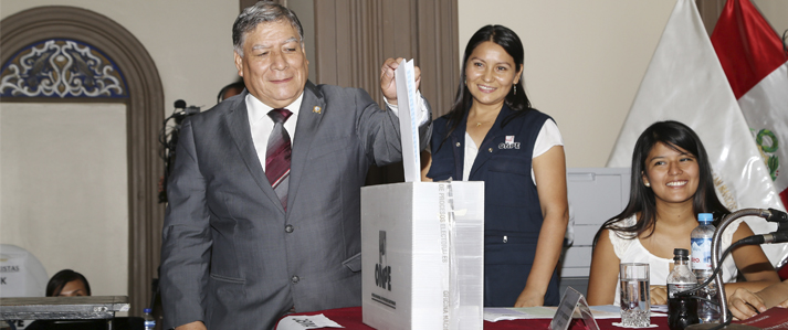 Universidad Nacional Mayor de San Marcos elige nuevo Comité Electoral Universitario con apoyo de la ONPE
