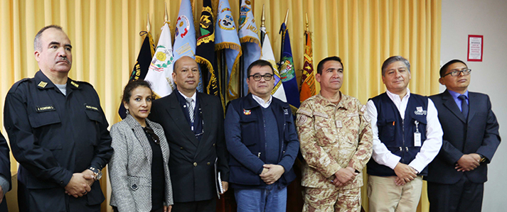 Jefe de la ONPE coordino medidas de seguridad para Consulta Popular de Revocatoria en Cusco