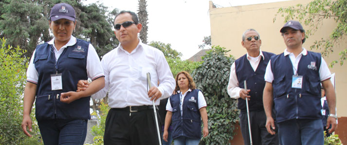 ONPE invita a ciudadanos con discapacidad a empadronarse para tener facilidades al votar en comicios de 2016 