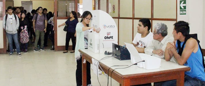 Universidades publicas desarrollaron 150 procesos electorales con apoyo y asistencia Técnica de la ONPE 
