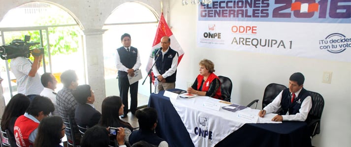 Sesenta oficinas descentralizadas de ONPE inician actividades para organizar las Elecciones 2016 