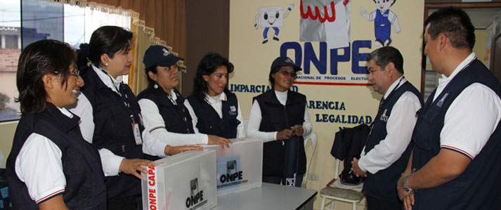 ONPE proyecta instalar 60 oficinas descentralizadas con miras a las Elecciones Generales de 2016