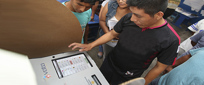  ONPE aprueba diseños de cedulas de votacion electronica y manual para Elecciones municipales en tres nuevos distritos