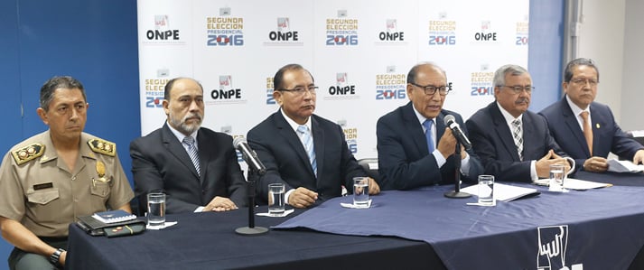 Jefe de la ONPE pide prevalezcan las propuestas en el debate de candidatos a la Presidencia 