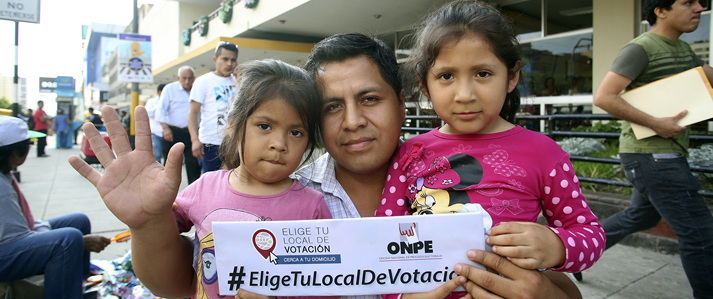 ONPE: Hoy vence el plazo para que electores de Lima Metropolitana y el Callao elijan su local de votacion  